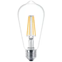 Bec LED cu filament Philips CorePro LEDbulb ND ST64 929001387692 E27/ 7 W/ 2700 K/ 806lm/ White