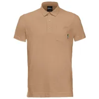Tricou polo pentru bărbați Jack Wolfskin Terral Polo M Beige