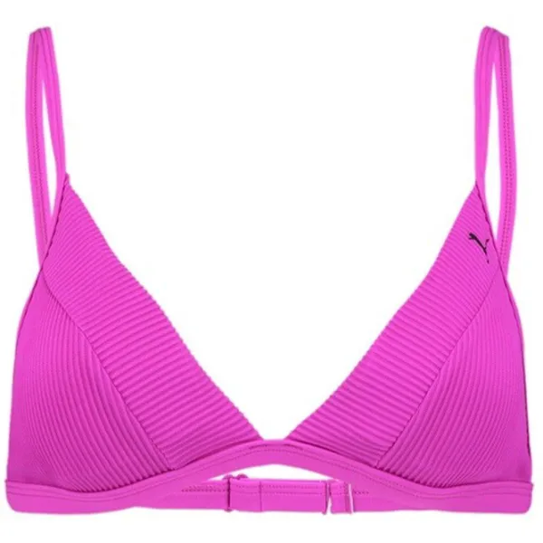 Купальный бюстгальтер для женщин Puma Swim Women Ribbed Triangle Top 1P XL/ Пурпурный photo 1 Купальный бюстгальтер для женщин Puma Swim Women Ribbed Triangle Top 1P XL/ Пурпурный photo 1