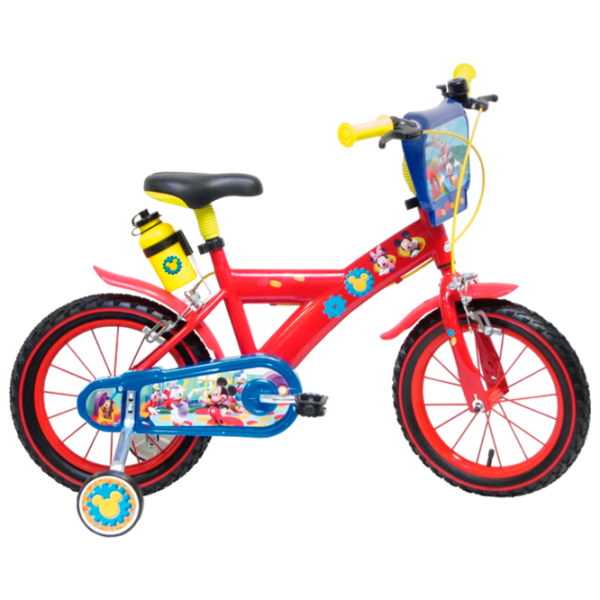 Bicicletă Mondo Mickey Mouse 16" 16" Aluminiu/ Red Yellow photo 1 Bicicletă Mondo Mickey Mouse 16" 16" Aluminiu/ Red Yellow photo 1