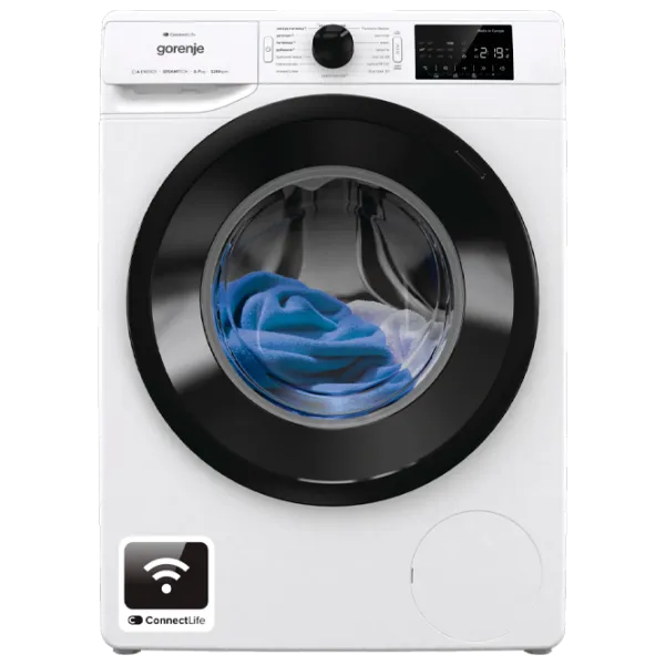 Mașină de spălat Gorenje WPNEI74SA1SWIFI 7 kg / 1200 rpm / White photo 1