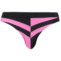 Slip pentru femei Puma Swim Women Heritage Stripe Brazilian 1P L/ Pink