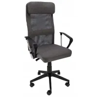 Fotoliu de birou Jumi Marco CM-977334 Plasă acrilică/ Gray Black