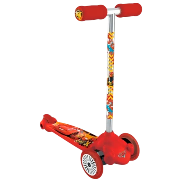 Trotinetă pentru copii cu trei roți Mondo Twist & Roll (18740) 50 kg/ Red photo 1