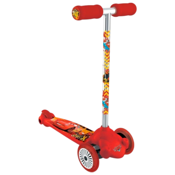 Trotinetă pentru copii cu trei roți Mondo Twist & Roll (18740) 50 kg/ Red photo 1