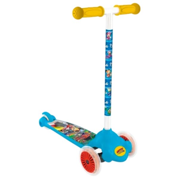 Trotinetă pentru copii cu trei roți Mondo Twist & Roll (18796) 50 kg/ Blue photo 1