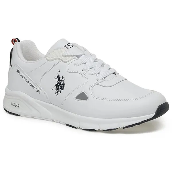 Adidași pentru bărbați U.S. Polo Assn. Vance 3PR 42/ White photo 1 Adidași pentru bărbați U.S. Polo Assn. Vance 3PR 42/ White photo 1