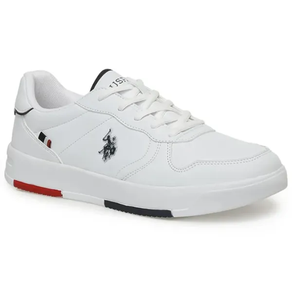 Кеды для мужчин U.S. Polo Assn. Andrei 3PR 45 / Белый photo 1 Кеды для мужчин U.S. Polo Assn. Andrei 3PR 45 / Белый photo 1