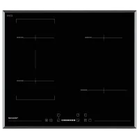 Индукционная варочная панель SHARP KH-6I27NS0I-EU Стеклокерамика/ Черный