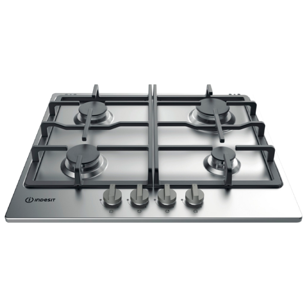 Plită încorporabilă pe gaz Indesit THP 641 IX/ I Inox/ Inox photo 1