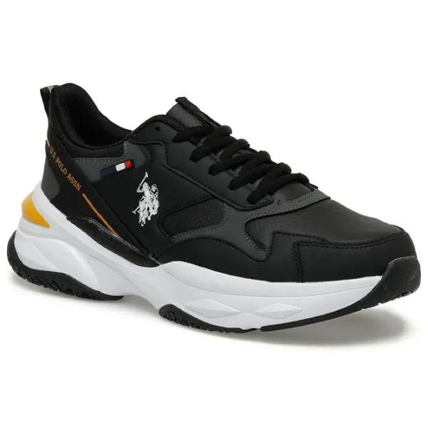 Adidași pentru bărbați U.S. Polo Assn. Solidar 3PR 43/ Black photo 1