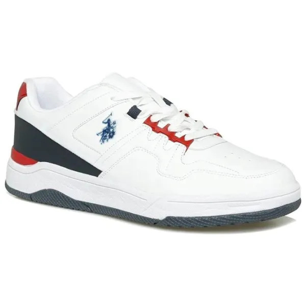 Adidași pentru bărbați U.S. Polo Assn. Athena 3PR 41/ White photo 1