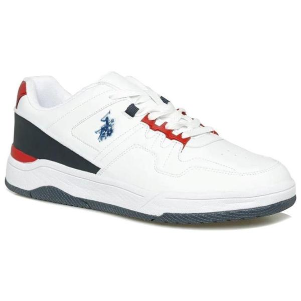 Adidași pentru bărbați U.S. Polo Assn. Athena 3PR 41/ White photo 1