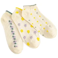 Ciorapi pentru femei Koton 4SAK80166AA Crem