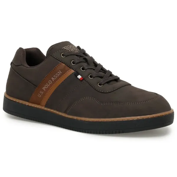 Adidași pentru bărbați U.S. Polo Assn. Rivaldo 3PR 44/ Brown photo 1