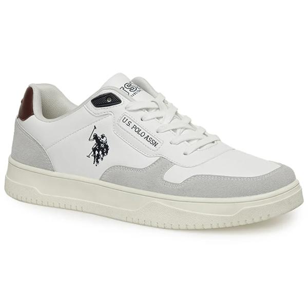 Adidași pentru bărbați U.S. Polo Assn. Marco 3PR 43/ White photo 1 Adidași pentru bărbați U.S. Polo Assn. Marco 3PR 43/ White photo 1
