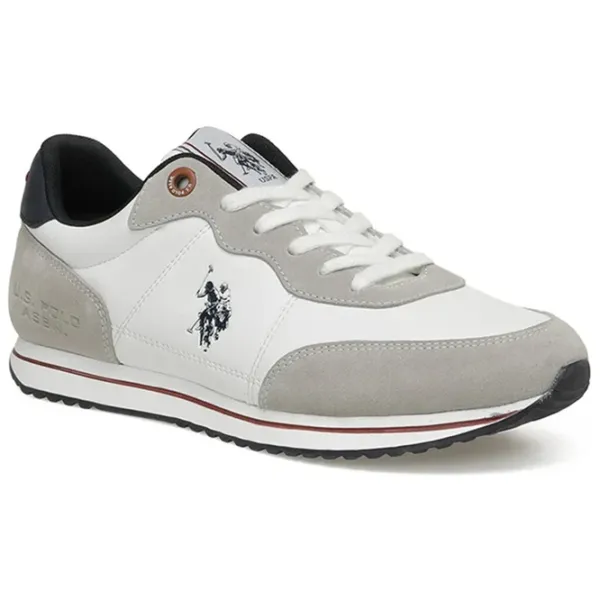 Ghete pentru bărbați U.S. Polo Assn. Pablo 3PR 40 / White photo 1