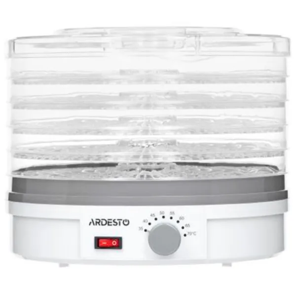 Сушка для овощей и фруктов Ardesto FDB-5320 245 Вт/ Белый photo 1