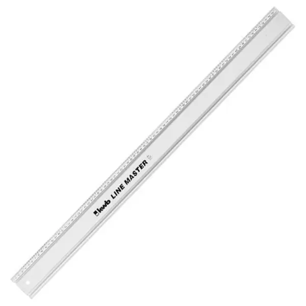 Riglă KWB K784212 1200 mm Dreptunghiular/ Aluminiu photo 1