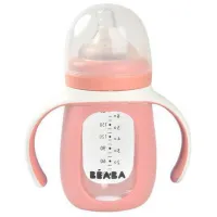 Biberon Beaba B913520 Pentru fetițe/ 210 ml/ Old Pink