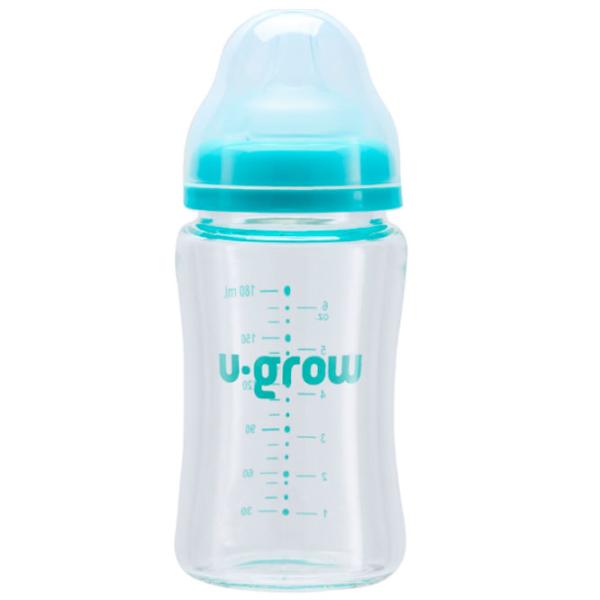 Бутылочка для кормления Ugrow UG0-05BS180 Унисекс/ 180 мл/ Синий photo 1