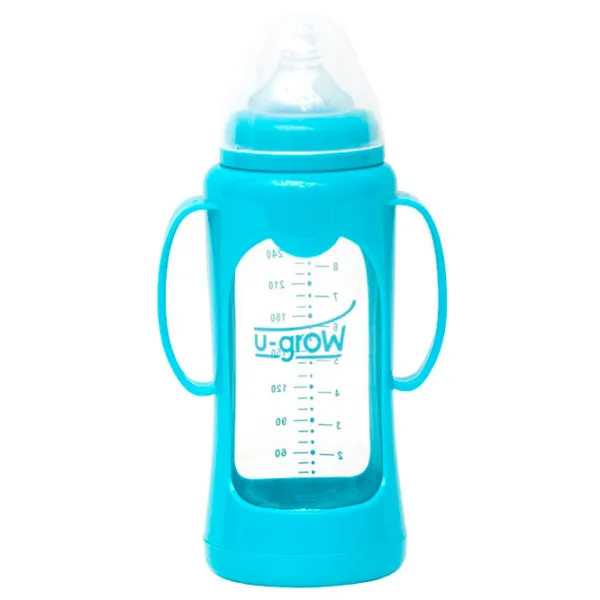 Biberon Ugrow A-1011 Unisex/ 280 ml/ Blue photo 1