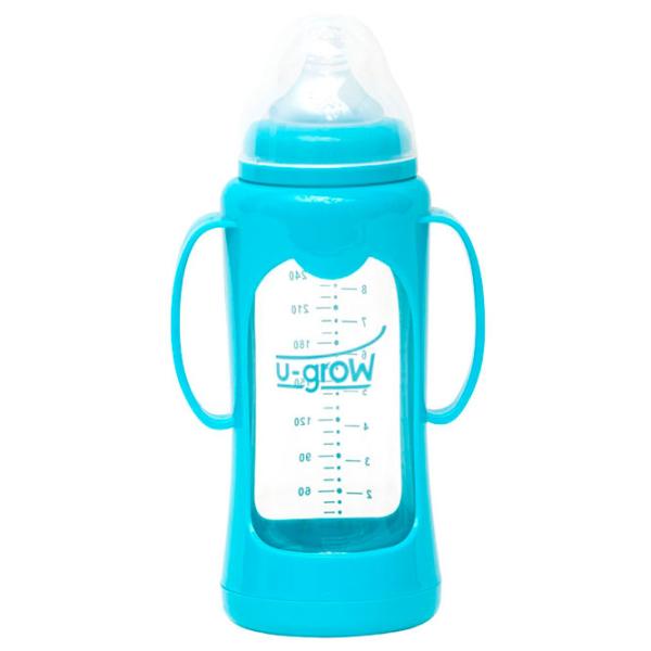 Biberon Ugrow A-1011 Unisex/ 280 ml/ Blue photo 1