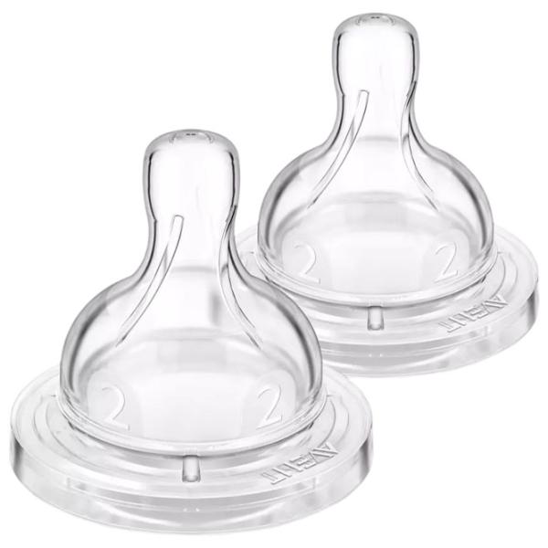 Соска для бутылочки Philips Anti-colic SCY762/ 02 Унисекс/ Прозрачный photo 1