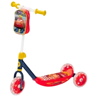 Детский трёхколёсный самокат Mondo Cars 3 (18005) 20 кг/ Красный