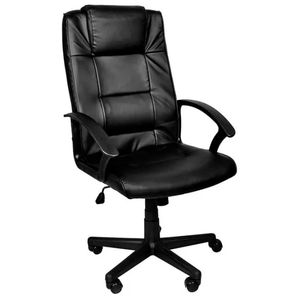 Fotoliu de birou Malatec 8982 Piele artificială/ Black photo 1