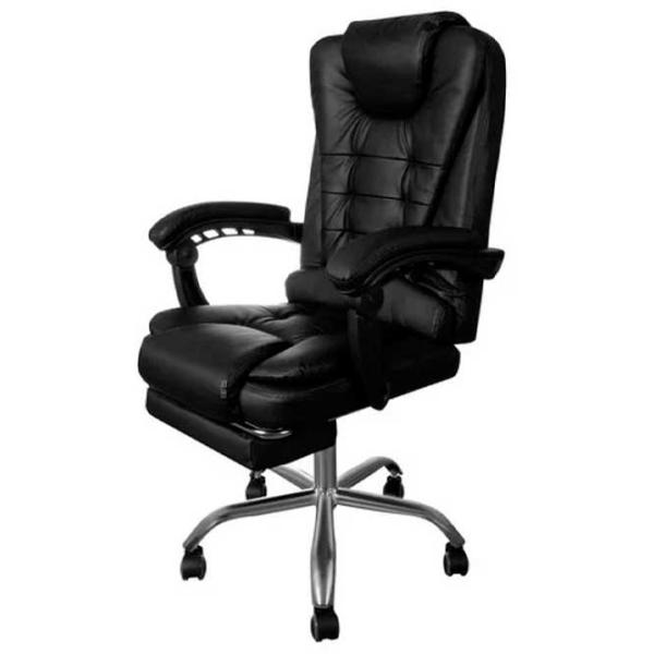 Fotoliu de birou Malatec 16224 Piele artificială/ Black photo 1