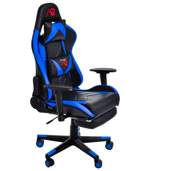 Игровое кресло Jumi Aragon CM-439481 Синий Черный photo 1 Игровое кресло Jumi Aragon CM-439481 Синий Черный photo 1