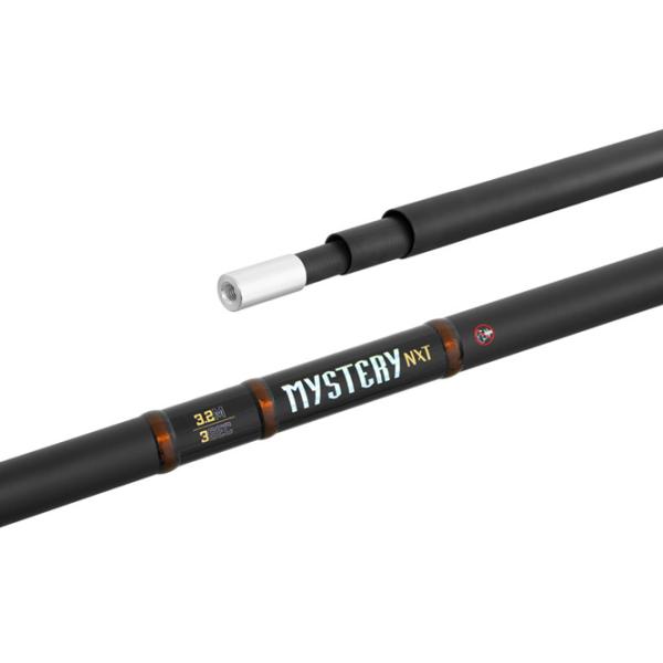 Ручка для подсачека Delphin Mystery NXT 2600 мм/ Металл photo 1