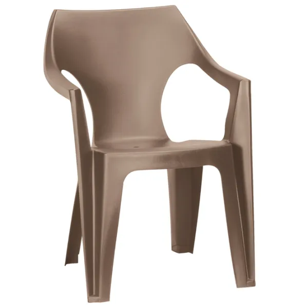 Scaun de grădină Keter Dante Low Back Plastic/ Plastic/ Cappucino photo 1