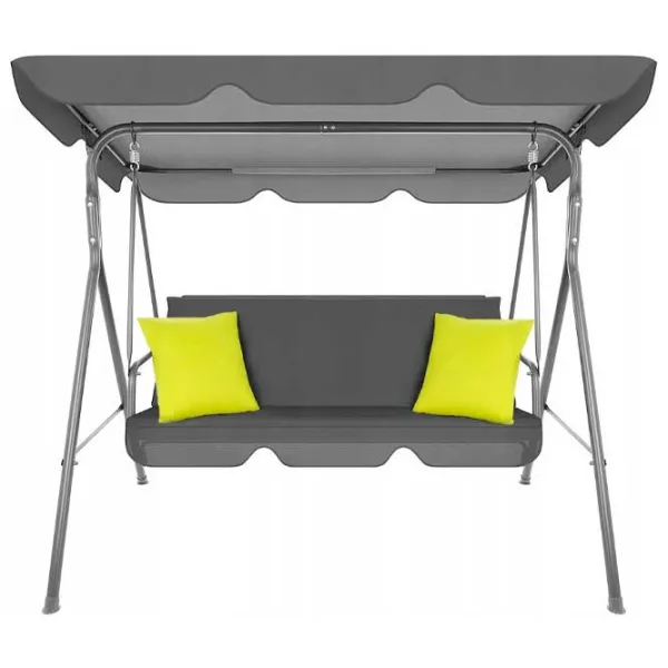 Leagăn de grădină FunFit Relax 3364 (5640697) Gray/ 200 kg photo 1
