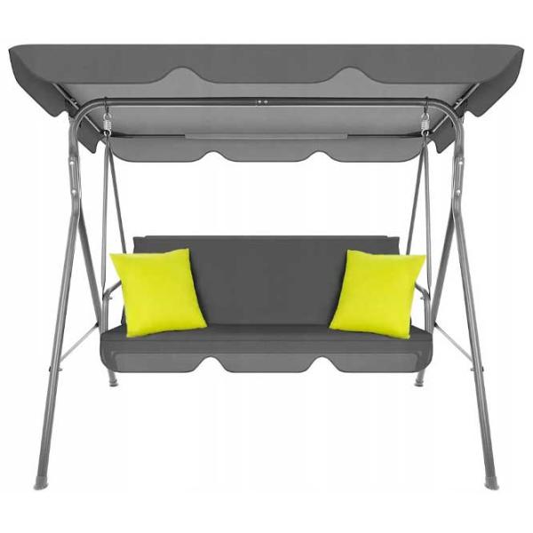 Leagăn de grădină FunFit Relax 3364 (5640697) Gray/ 200 kg photo 1