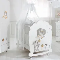 Pat pentru copii Baby Expert Meravigla 0 luni - 5 ani/ White