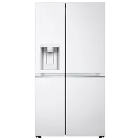 Холодильник LG GSLV71SWTM с нижней морозильной камерой  / 179 cm / Белый