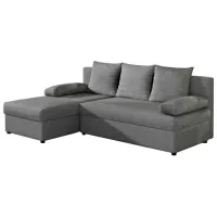 Canapea de colț Eltap Gino Sawana 21 (5539334) Pânză de iută/ Gray