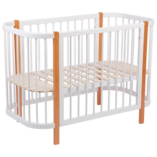Pat pentru copii Polini Kids Simple 350 0 luni - 3 ani/ White photo 1