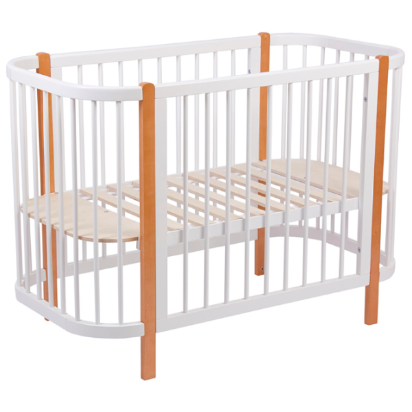 Pat pentru copii Polini Kids Simple 350 0 luni - 3 ani/ White photo 1