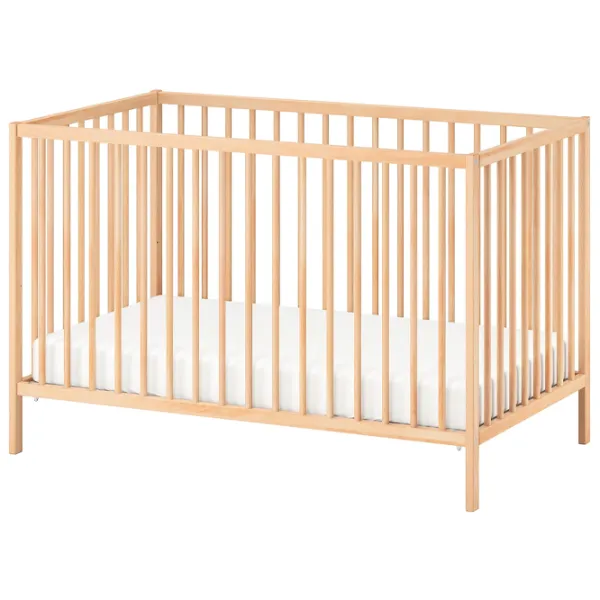 Детская кровать Ikea Sniglar 0 месяцев - 3 года/ Натуральный photo 1