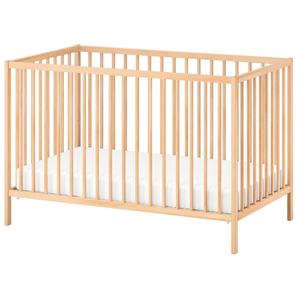 Детская кровать Ikea Sniglar 0 месяцев - 3 года/ Натуральный photo 1