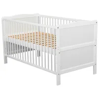 Детская кровать BabyNeeds Nadia 0 месяцев - 7 лет/ Белый