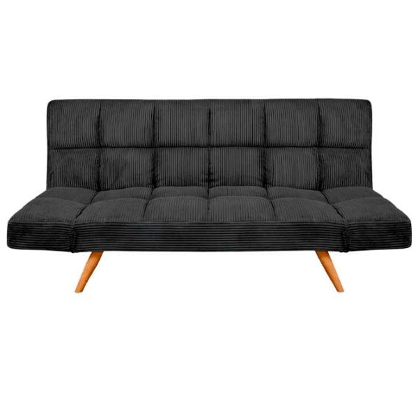 Canapea DecoPrim LM-58 (0007697) Velvet / Black photo 1