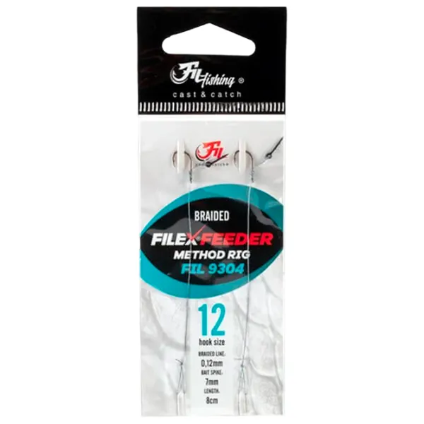 Fir pentru linia principală de pescuit Fil Fishing Filex Braided Method BARBLESS 2 photo 1