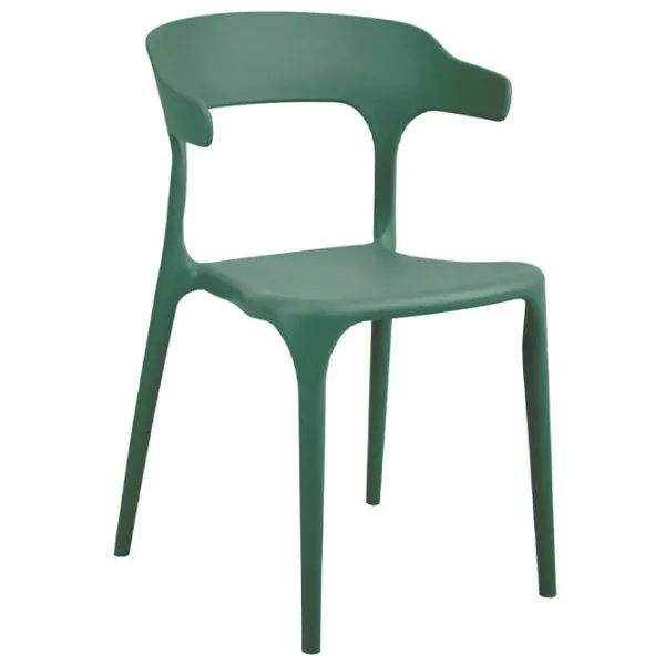 Scaun de bucătărie DecoPrim Spring Plastic/ Green photo 1 Scaun de bucătărie DecoPrim Spring Plastic/ Green photo 1