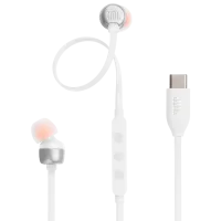 Наушники JBL T310C Красный Белый Проводная/ Персональный