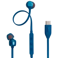 Наушники JBL T310C Красный Синий Проводная/ Персональный
