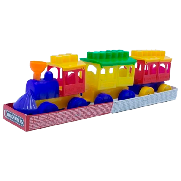 Constructor Maximus Locomotivă mică Transport/ Multicolor photo 1
